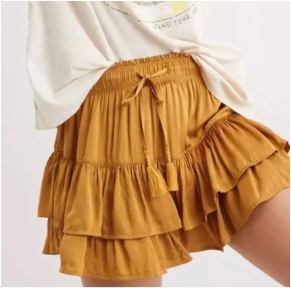 Aerie Sweet N Silky Mini Skirt XS